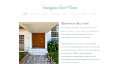 Desktop Screenshot of eucalyptusguesthouse.com